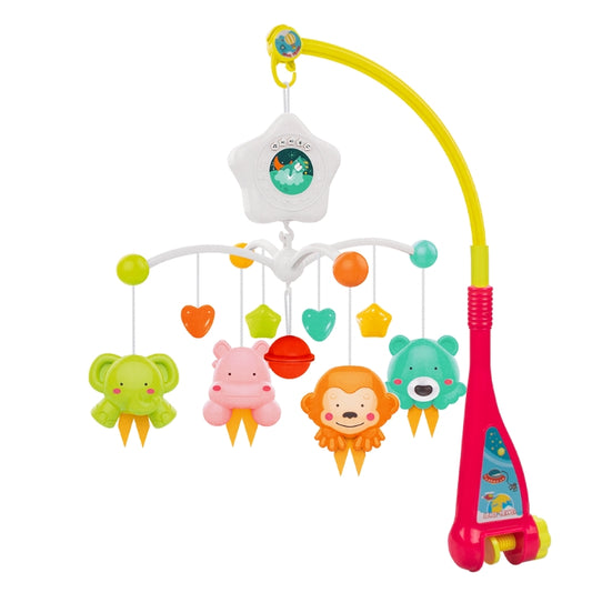 嬰兒床移動玩具帶音樂和燈光