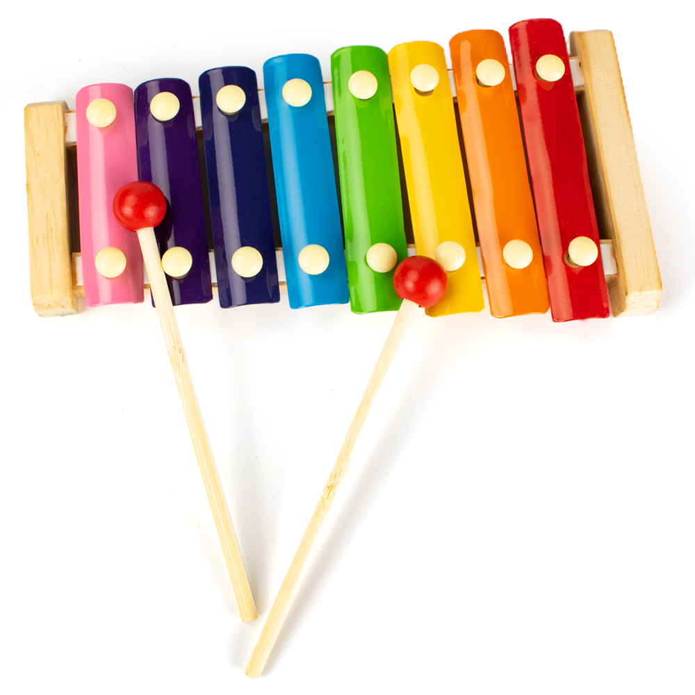 8-Key Hand-knock Xylophone Toddlers Toy