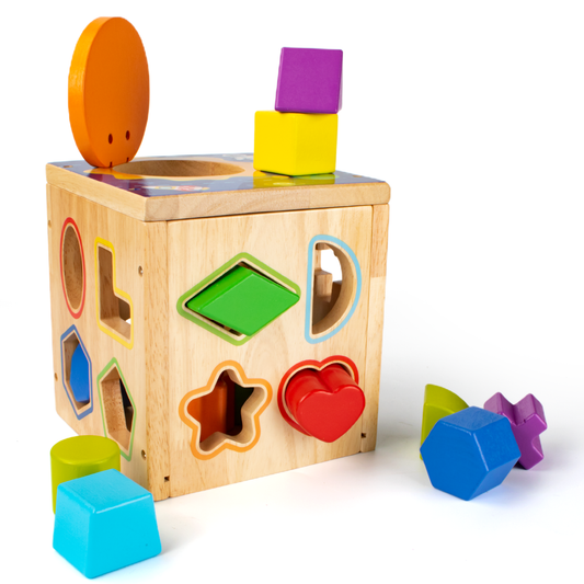 Wooden Shapes Sorter Toddler Toys