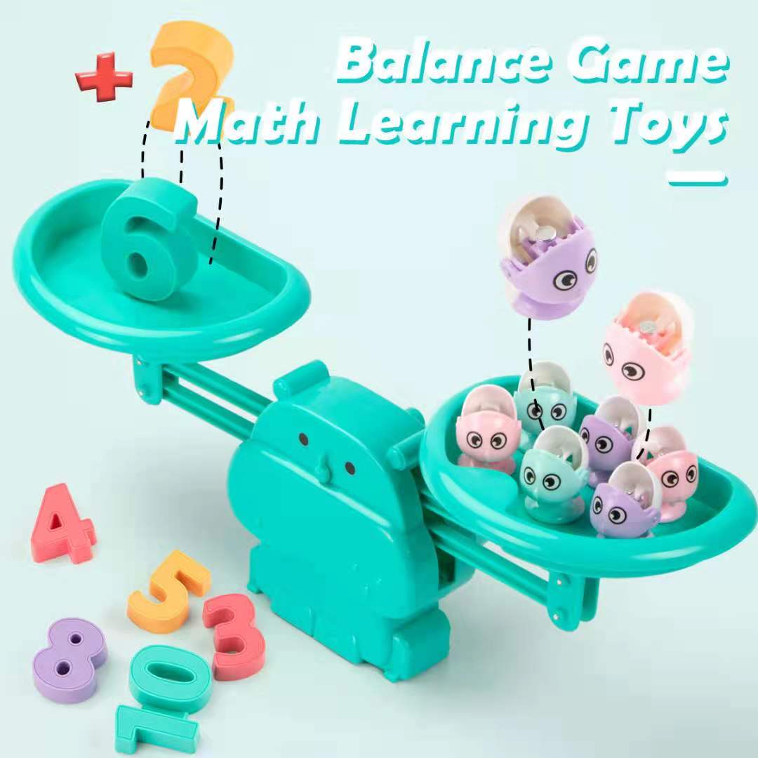 Magnetic Fishing Toys with Math Balance
