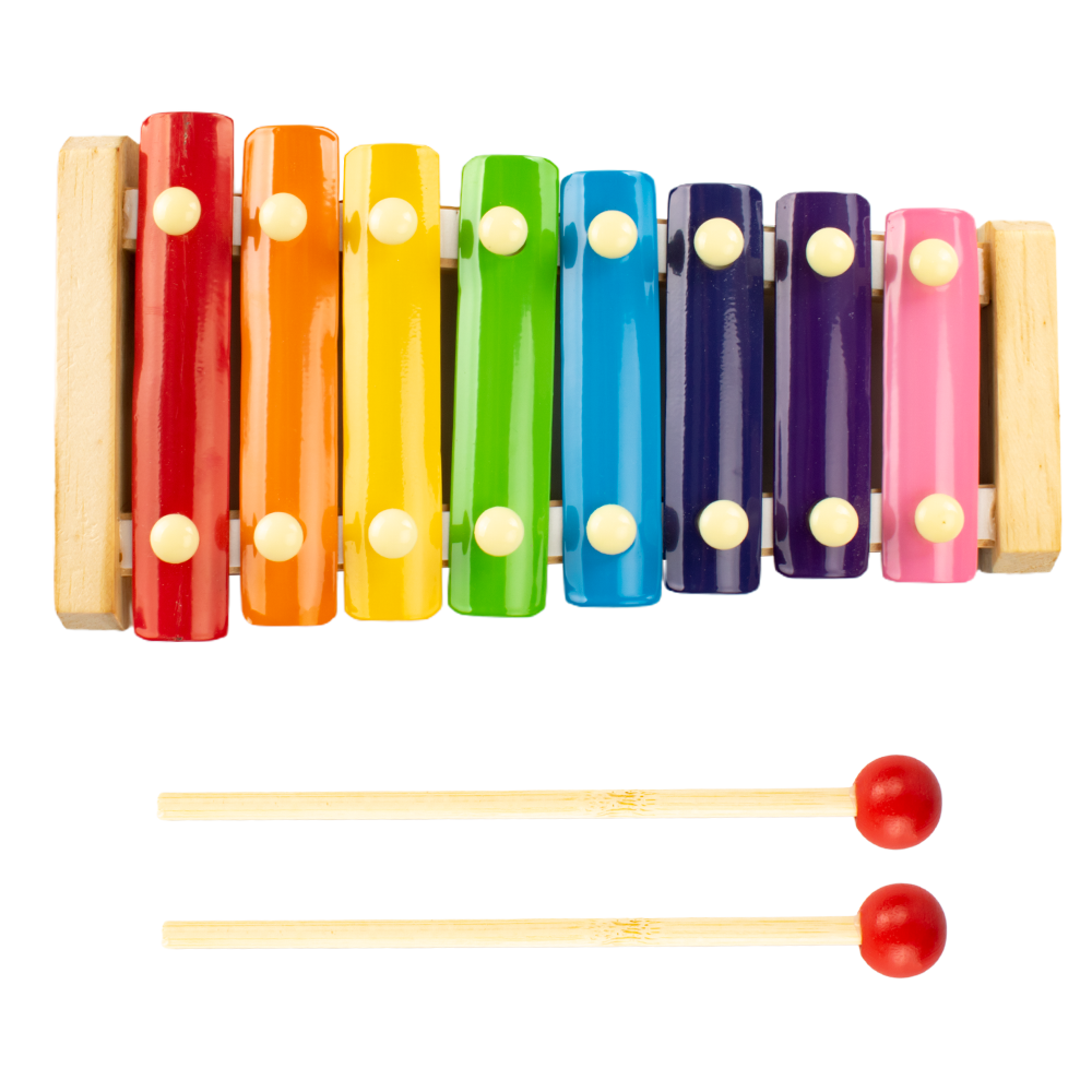 8-Key Hand-knock Xylophone Toddlers Toy